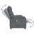 Fotoliu de masaj cu ridicare, gri închis, textil GartenMobel Dekor