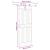 Ușă glisantă cu set de feronerie 80x210 cm, lemn masiv de pin GartenMobel Dekor