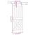 Ușă glisantă cu set de feronerie 85x210 cm, lemn masiv de pin GartenMobel Dekor