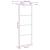 Ușă glisantă cu set feronerie, 76x205 cm, sticlă ESG/aluminiu GartenMobel Dekor
