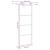 Ușă glisantă cu set feronerie, 76x205 cm, sticlă ESG/aluminiu GartenMobel Dekor