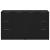 Sideboard cu sertar Stejar Negru 180 x 30 x 70 cm Lemn compozit GartenMobel Dekor