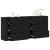 Bufet cu sertar Stejar Negru 160 x 33 x 70 cm Lemn compozit GartenMobel Dekor