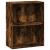 Bibliotecă, stejar fumuriu, 60x30x77 cm, lemn prelucrat GartenMobel Dekor