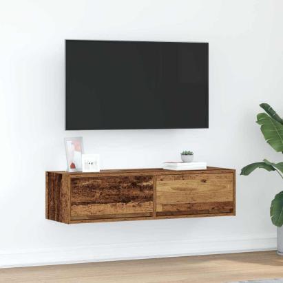 Cabinet TV Lemn vechi 100 x 31 x 25.5 cm Lemn compozit GartenMobel Dekor
