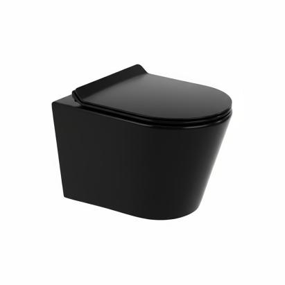 Leziter Tina fali rimless WC soft close ülőkével Mobalis Homvera