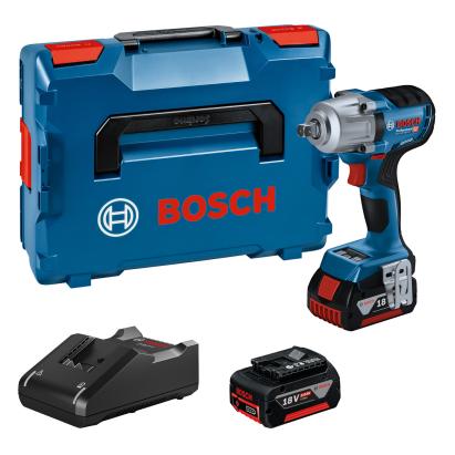 Bosch GDS 18V-450 PC Surubelnita cu impact cu acumulator 800 Nm + 2xacumulator ProCORE18V 4.0Ah + incarcator GAL 18V-40 + L-BOXX ProAdvanced PowerfulTools