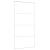 Ușă glisantă, alb, 102,5x205 cm, sticlă ESG și aluminiu GartenMobel Dekor