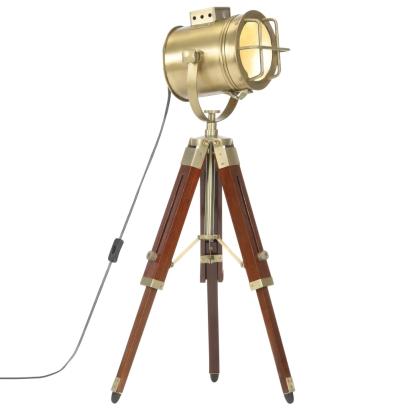 Lampă de podea cu trepied, 69 cm, lemn masiv de mango        GartenMobel Dekor