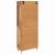 Cabinet Highboard Pe perete 2 pcs Lemn vechi Lemn compozit GartenMobel Dekor