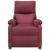 Fotoliu rabatabil, roșu vin, material textil GartenMobel Dekor