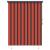 Jaluzea Rulou de Exterior Dungi portocaliu și maro 200 x 250 cm GartenMobel Dekor