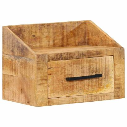 Dulap de noapte Maro 40 x 30 x 30 cm Lemn masiv de mango GartenMobel Dekor