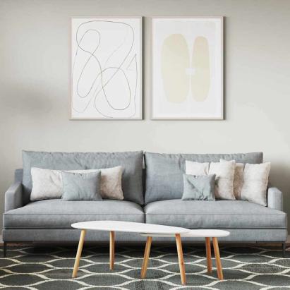 Vopsea de perete Maro 16,5 x 16,5 x 16 cm Print pe perete GartenMobel Dekor