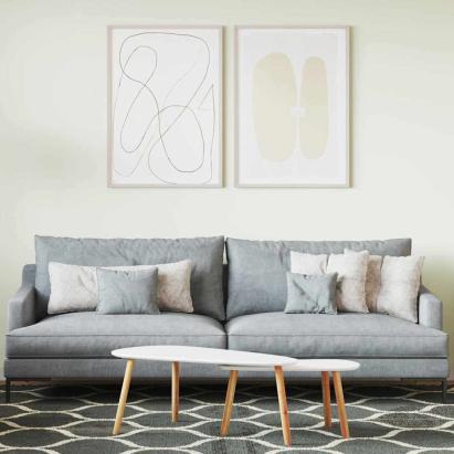 Vopsea de perete Maro 16,5 x 16,5 x 16 cm Print pe perete GartenMobel Dekor