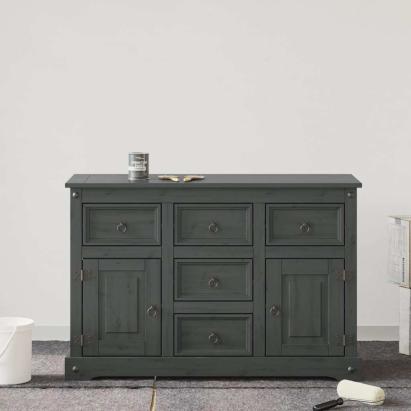 Vopsea pentru mobilă Gri 10 x 10 x 12 cm Print pe perete GartenMobel Dekor