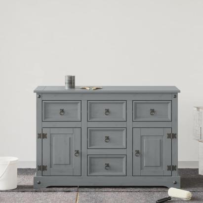 Vopsea pentru mobilă Gri 10 x 10 x 12 cm Print pe perete GartenMobel Dekor