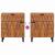 Dulap de noapte Maro 50 x 33 x 60 cm Lemn de mango solid GartenMobel Dekor