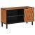 Cabinet TV cu depozitare Finisaj Acacia Maro 80 x 31,5 x 46 cm GartenMobel Dekor