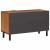 Cabinet TV cu depozitare Finisaj Acacia Maro 80 x 31,5 x 46 cm GartenMobel Dekor