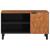 Cabinet TV cu depozitare Finisaj Acacia Maro 80 x 31,5 x 46 cm GartenMobel Dekor
