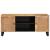 Cabinet TV cu raft Maro 105 x 33,5 x 46 cm Lemn de mango solid GartenMobel Dekor