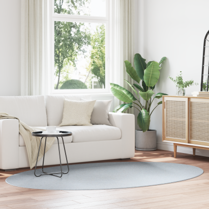 Covor HUARTE Gri 230 x 160 cm 100% Polyester GartenMobel Dekor