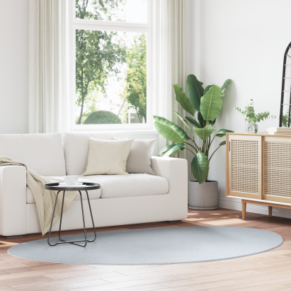 Covor HUARTE Gri 160 x 230 cm Poliester GartenMobel Dekor