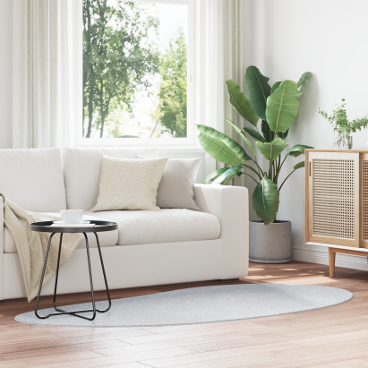 Covor Gri 100 x 200 cm Poliester GartenMobel Dekor