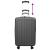 Valiză cu blocare Gri închis 43 x 27 x 66 cm Plastic ABS GartenMobel Dekor