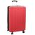 Valiză cu blocare Roșu 50 x 30 x 76 cm Plastic ABS GartenMobel Dekor