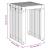 Set de mese laterale Manual 3 pcs Maro 33 x 44.5 x 51 cm GartenMobel Dekor