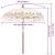Parasol Balinez Crem 215 x 215 x 260 cm GartenMobel Dekor