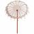 Parasol Balinez Crem 185 x 185 x 260 cm GartenMobel Dekor