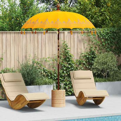 Parasol Balinez Galben 185 x 185 x 260 cm GartenMobel Dekor