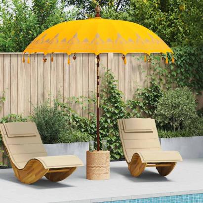 Parasol Balinez Galben 215 x 215 x 260 cm GartenMobel Dekor