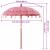 Parasol Balinez Roz 215 x 215 x 260 cm GartenMobel Dekor