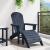 Scaun Adirondack Bleumarin 74 x 82 x 92cm HDPE GartenMobel Dekor