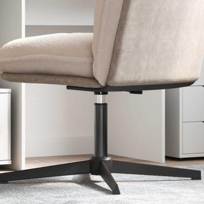 Cilindru de Gaz pentru Scaun de Birou Negru 14 cm Fier GartenMobel Dekor