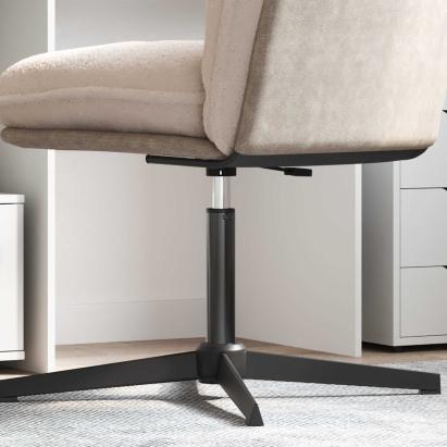 Cilindru de Gaz pentru Scaun de Birou Negru 18,5 cm Fier GartenMobel Dekor