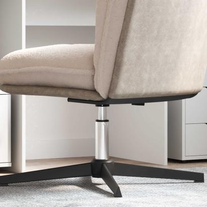 Cilindru de Gaz pentru Scaun de Birou Crom 9 cm Fier GartenMobel Dekor