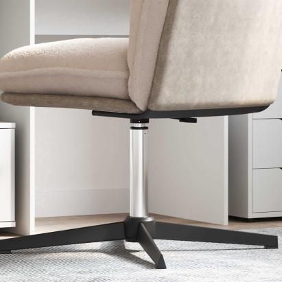 Cilindru de Gaz pentru Scaun de Birou Crom 15,5 cm Fier GartenMobel Dekor