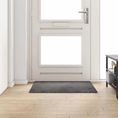 Runner din covor Gri 100 x 100 cm 100% Polipropilenă Tuft GartenMobel Dekor