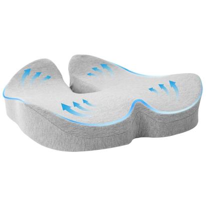 Pernă cu pernă Gri deschis 50 x 43 x 10 cm Bumbac GartenMobel Dekor