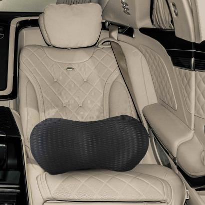 Pernă cu pernă Negru 47 x 24 x 13 cm Mesh 4D GartenMobel Dekor