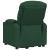 Fotoliu de masaj cu ridicare, verde închis, material textil GartenMobel Dekor