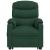 Fotoliu de masaj cu ridicare, verde închis, material textil GartenMobel Dekor