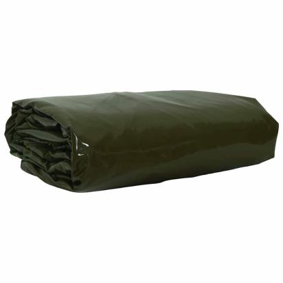 Pânză 650g / m² Verde măsliniu 4 x 5 m Pânză cu acoperire PVC GartenMobel Dekor