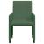 Scaune de dining cu roți 2 pcs Gri verde 57 x 66 x 94 cm GartenMobel Dekor