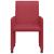 Scaune de dining cu roți cu roți 2 pcs bordo 57 x 66 x 94 cm GartenMobel Dekor